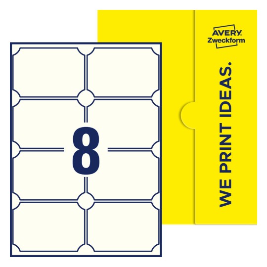 Plakettenförmige Etiketten - Plakettenförmige Etiketten, 99,1 x 67,7 mm