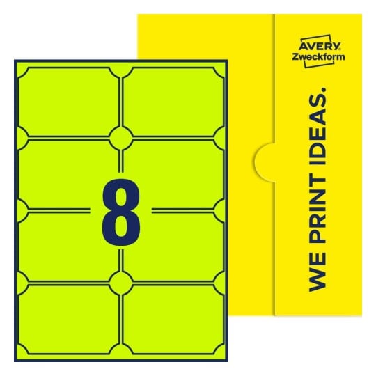 Plakettenförmige Etiketten - Plakettenförmige Etiketten, 99,1 x 67,7 mm