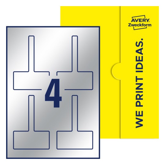 Rechteckige Frischesiegel - Rechteckige Frischesiegel, 80 x 40 mm (12 mm Steg)