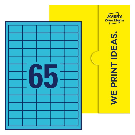 Rechteckige Etiketten - Rechteckige Etiketten, 38,1 x 21,2 mm