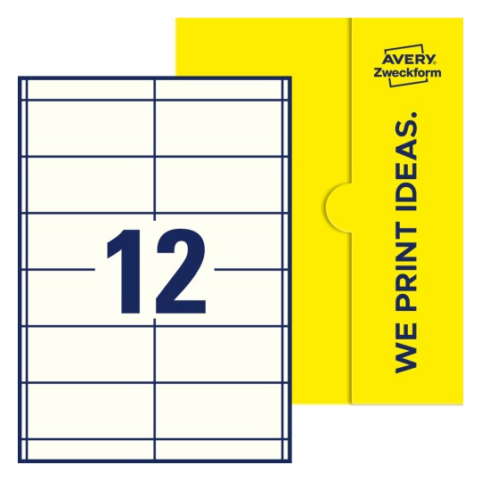 Rechteckige Etiketten - Rechteckige Etiketten, 97 x 42,3 mm