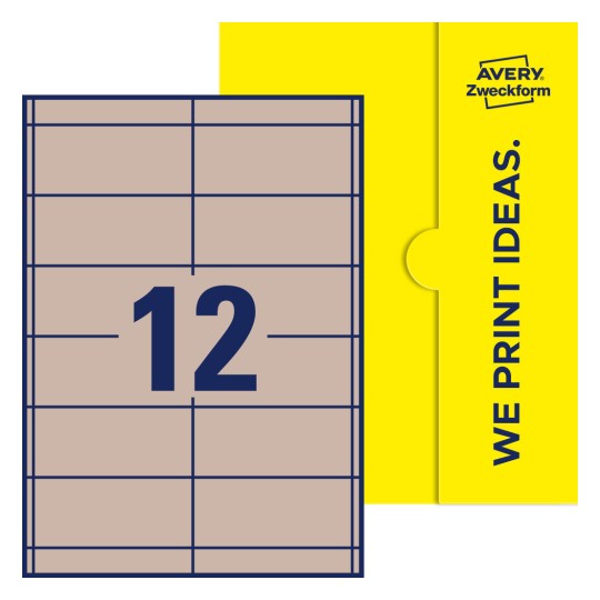 Rechteckige Etiketten - Rechteckige Etiketten, 97 x 42,3 mm