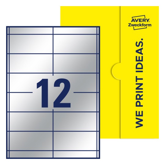Rechteckige Etiketten - Rechteckige Etiketten, 97 x 42,3 mm