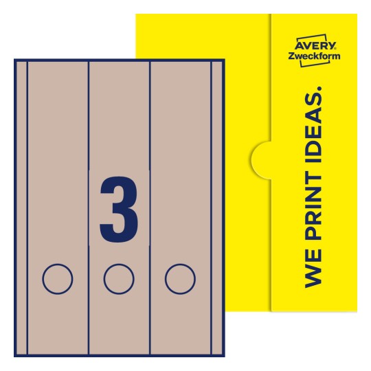 Rechteckige Etiketten - Rechteckige Etiketten, 61 x 297 mm