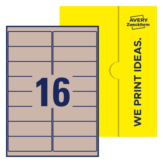 Rechteckige Etiketten - Rechteckige Etiketten, 99,1 x 33,9 mm