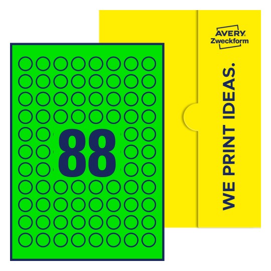 Runde Etiketten - Runde Etiketten, Ø 20 mm