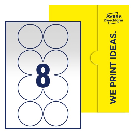 Runde Etiketten - Runde Etiketten, Ø 69 mm