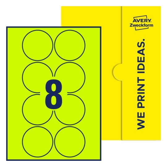 Runde Etiketten - Runde Etiketten, Ø 69 mm