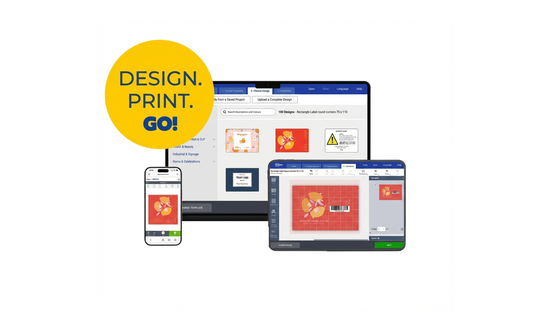 Etiketten Online Designer von Avery Zweckform