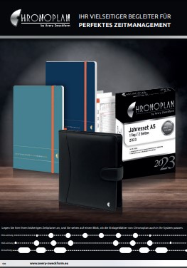 Chronoplan Katalog 2022
