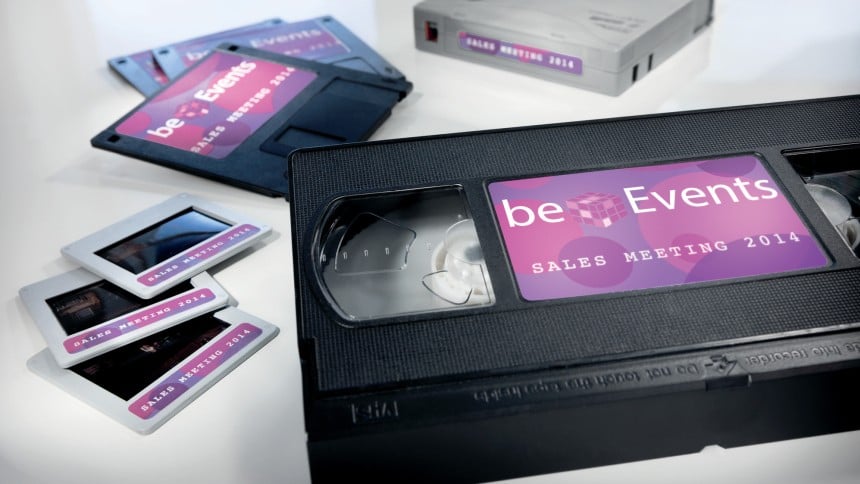 Etiketten für Speichermedien