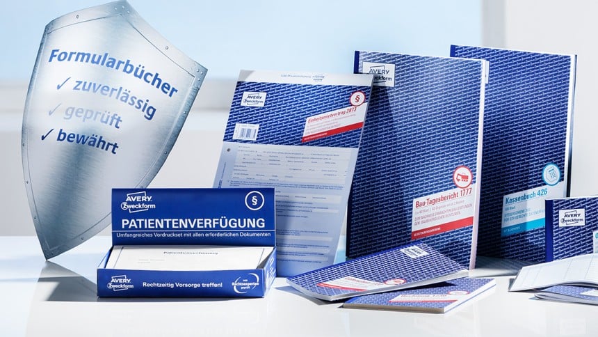 Formularbücher-Sortiment