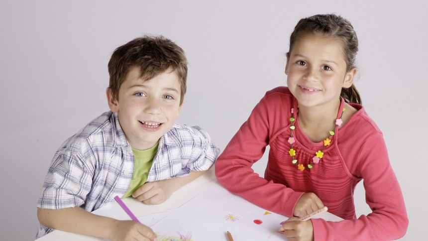 Kinder malen