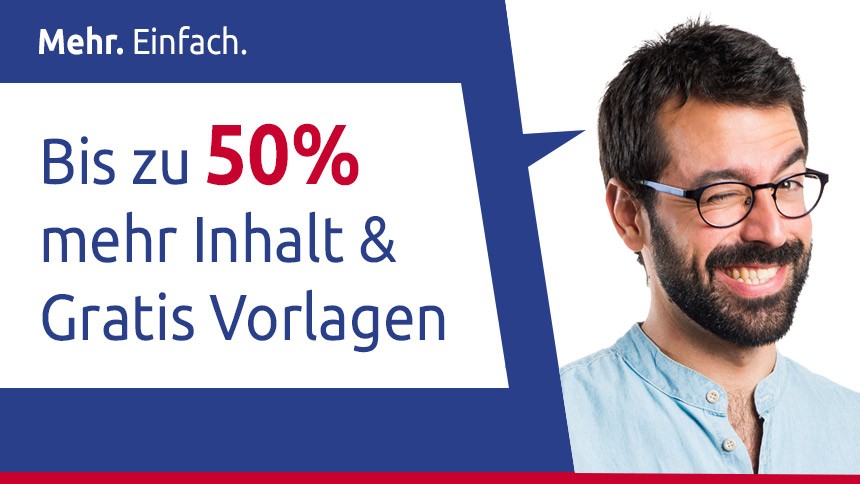 Biszu 50% mehr Inhalt Etiketten und Ordnerrücken von Avery Zweckform