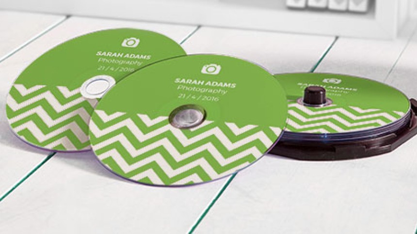 Druckservice CD und DVD Aufkleber drucken lassen