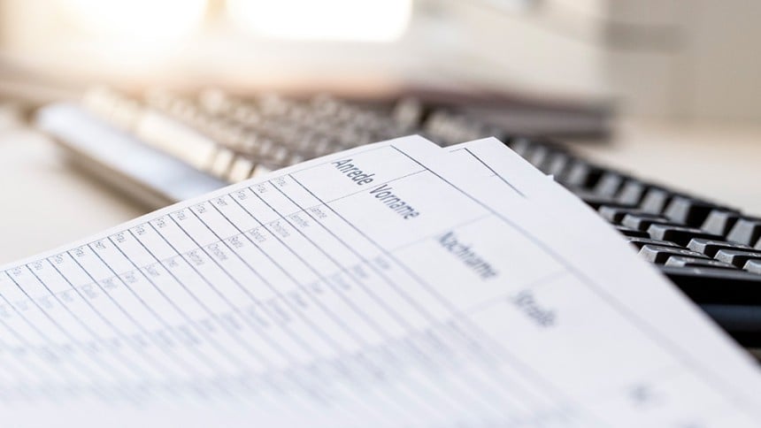 Excel Liste für den Seriendruck