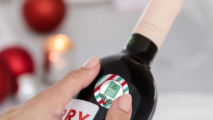 Logosticker für Weihnachten