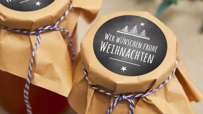 Weihnachtliche Werbegeschenke