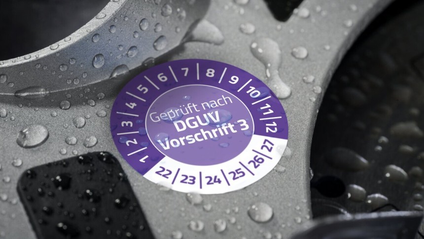 Prüfplaketten Geprüft nach DGUV