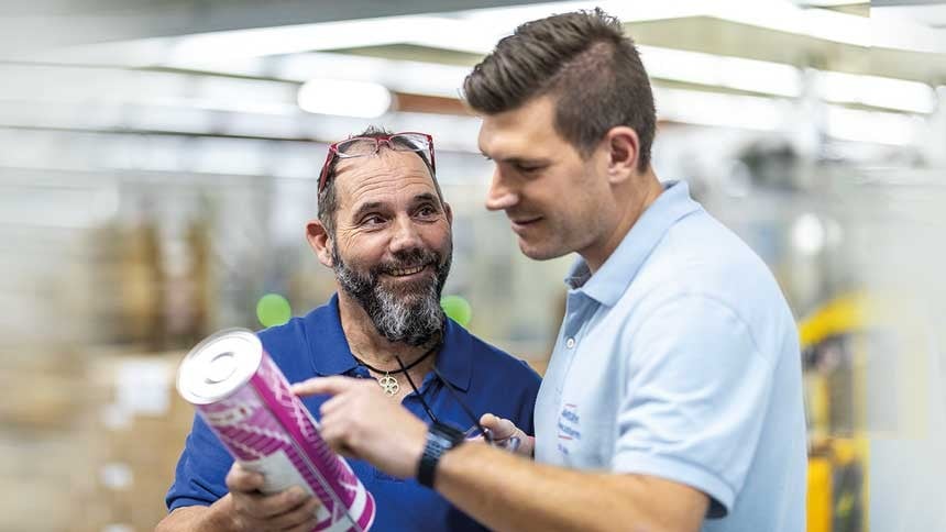 Produktion Mitarbeiter