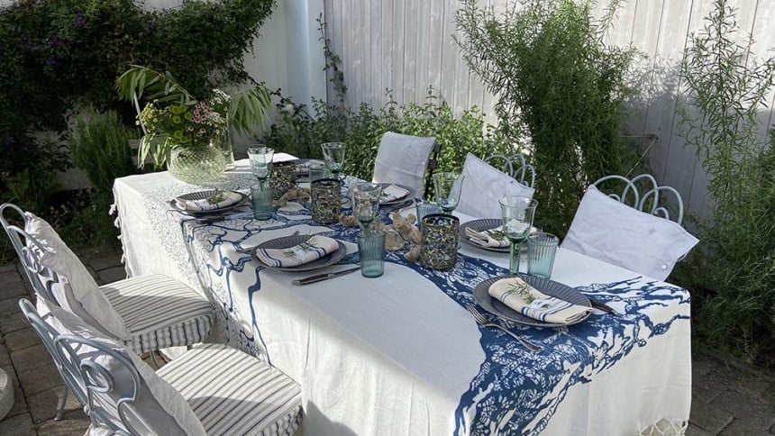 Gartenparty Dekoration