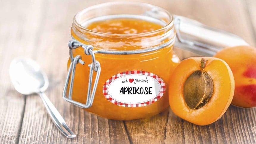 Aprikosen Pfirsich Marmelade
