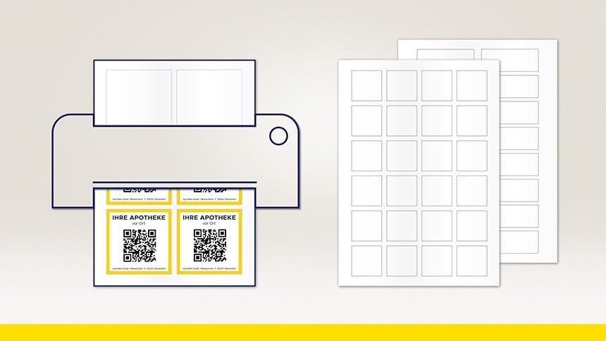 QR Code Strichcode selbst drucken