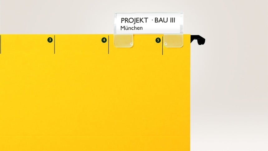 Sichtreiter Hängeregister