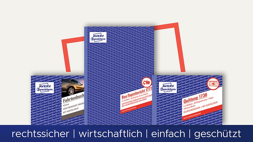 Formularbuchsortiment