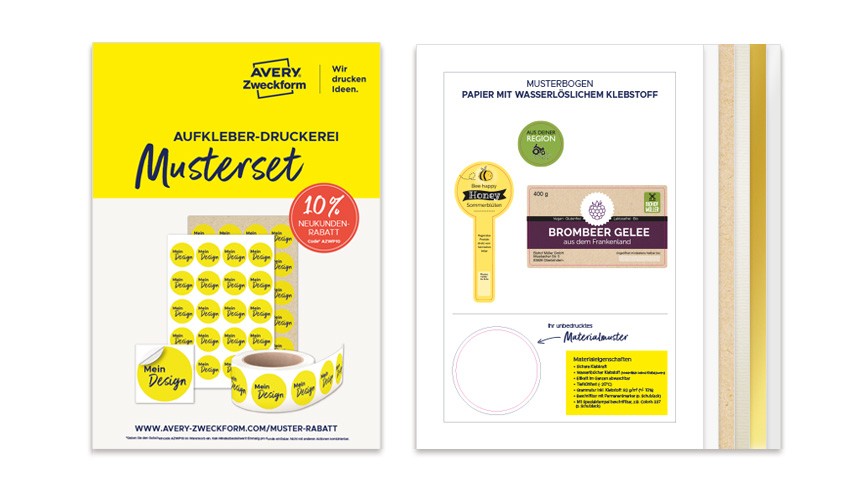 WP Material Musterset bestellen