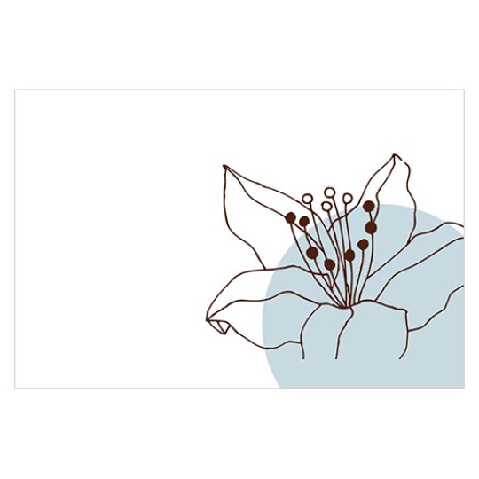 Kreatives Zuhause Blume