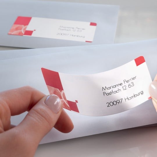 Kostenlose Vorlagen Adressetiketten | Avery Zweckform