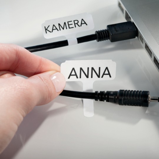 Etiketten für Kabel