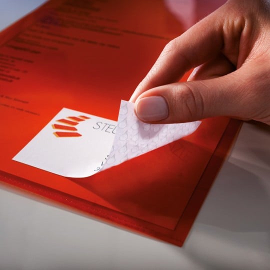 Universal-Etiketten mit sicherer Klebkraft