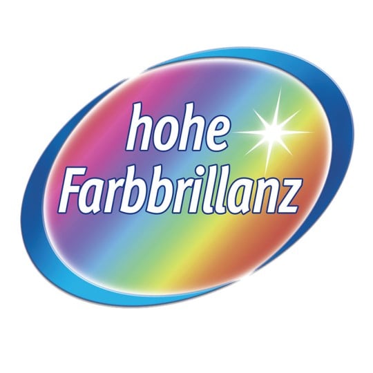 Hohe Farbbrillanz