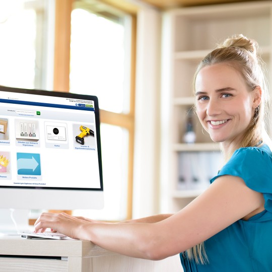 Design & Print Startseite Frau