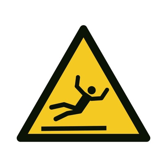 Warnschild Rutschgefahr