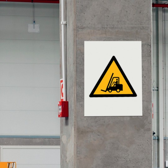 Stark haftende Papieretiketten