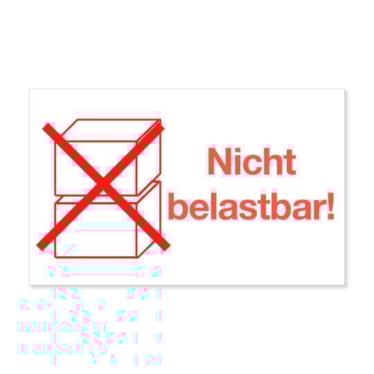 Design Nicht belastbar