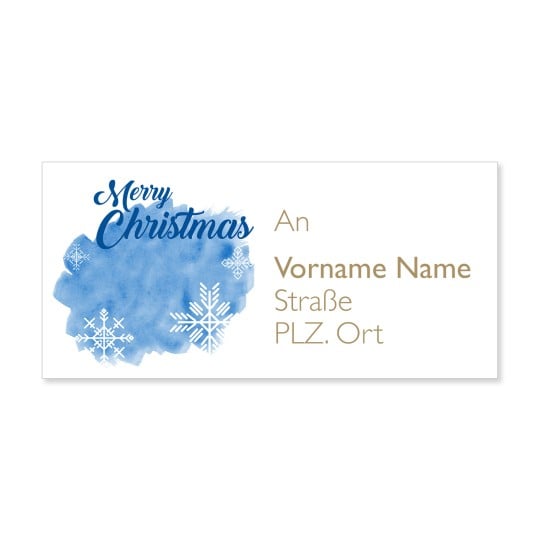 Blau Merry Christmas