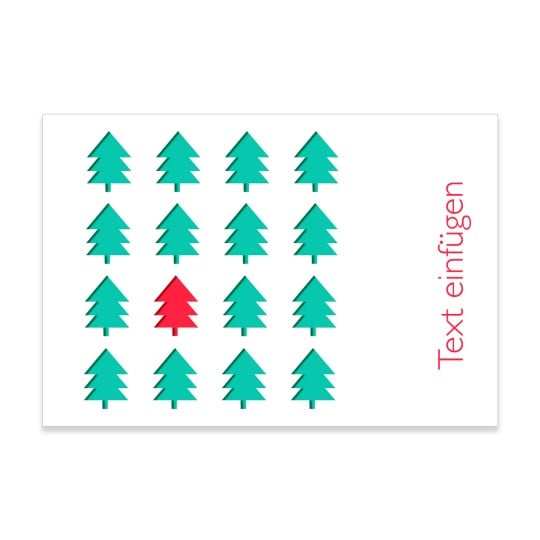 kostenlose Vorlagen Weihnachten Postkarte
