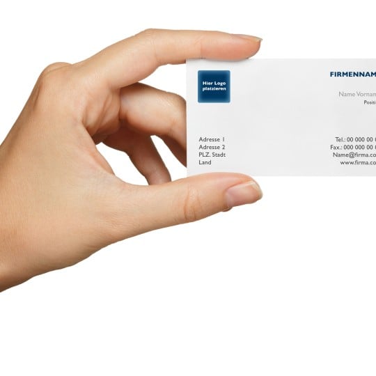 Kostenlose Visitenkartenvorlagen mit Logo