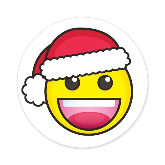 Lachender Nikolaus