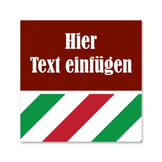 Streifen weihnachtlich