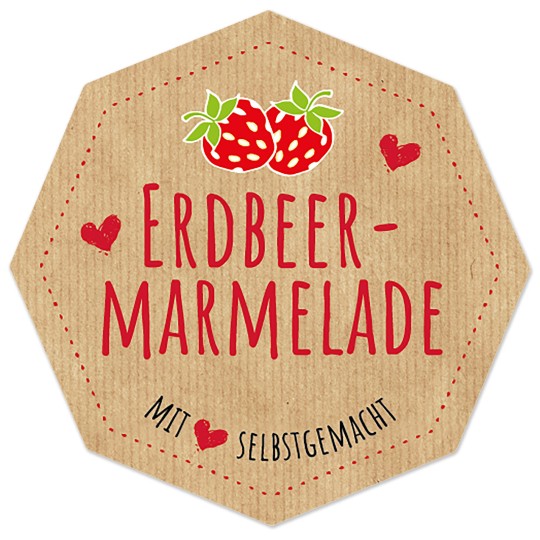 Gratis Vorlagen für Marmeladenetiketten | Avery Zweckform
