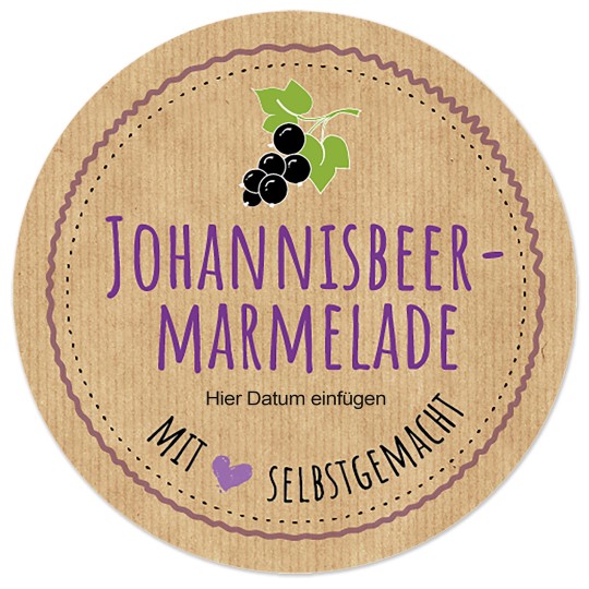 Diy Marmeladenetiketten Kostenlose Vorlagen Runde ...