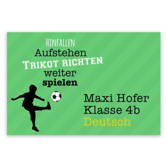 Fussballer Motiv