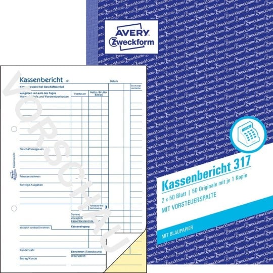 Kassenbericht 317