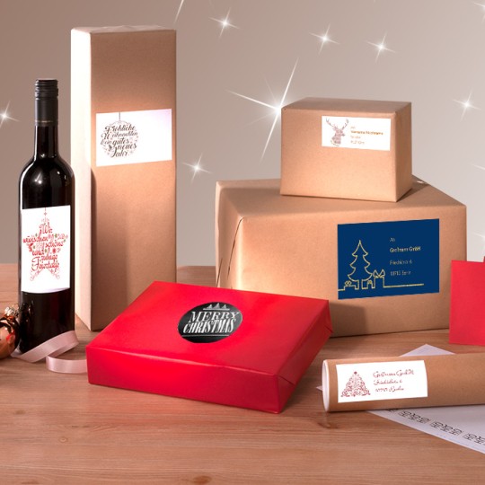 Weihnachtsaufkleber Avery Zweckform