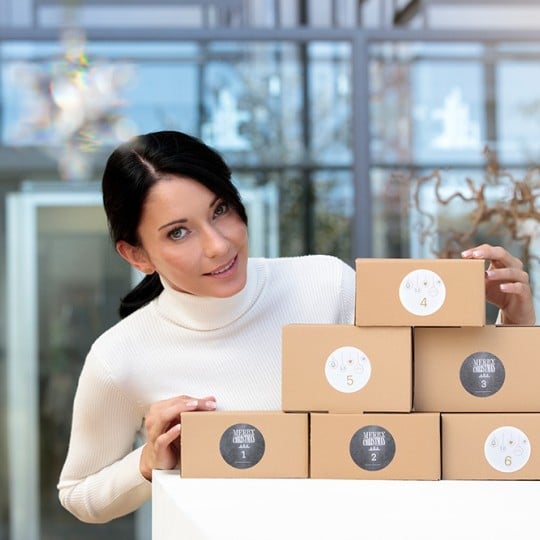 Büro weihnachlich dekorieren